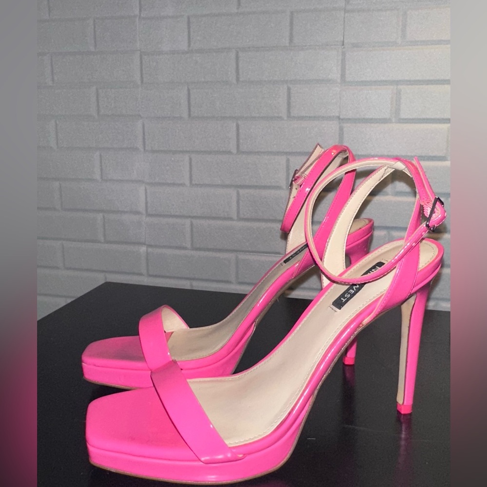 Nine West Vibrant Pink Heels